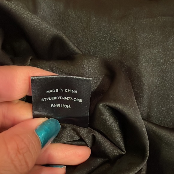 Harlyn for Anthropologie Silver Moon Velvet Midi Dress - Picture 15 of 15